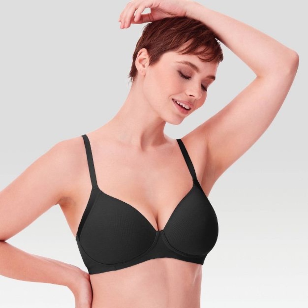 Bali Beauty Bra Women's Wireless T Shirt NWT SZ 42DD